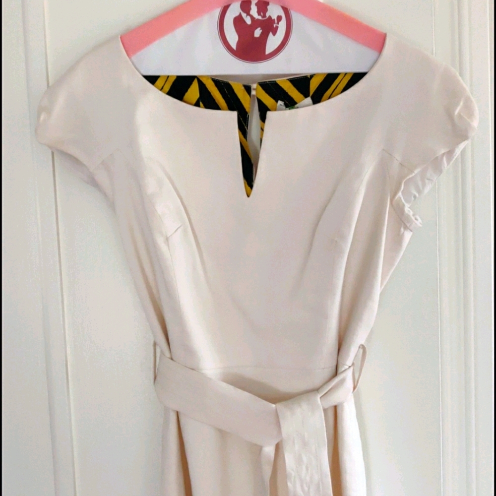 Milly off white summer dress EUC